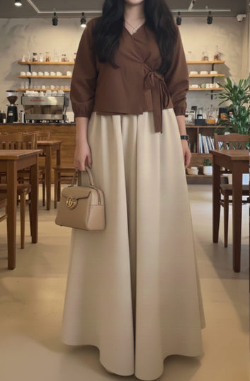 Bow bellé-brown