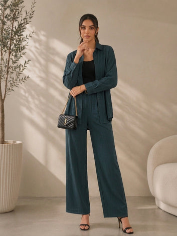 Noir teal- CO ORD set